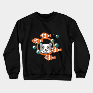 Cat n Fish Crewneck Sweatshirt